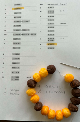 Bináris karkötő 2.